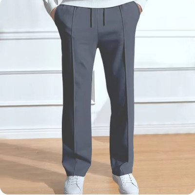 Formal Pant Cutting Trouser For Men (Ash)