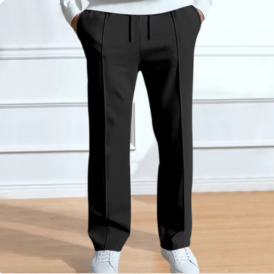Formal Pant Cutting Trouser For Men (Black)
