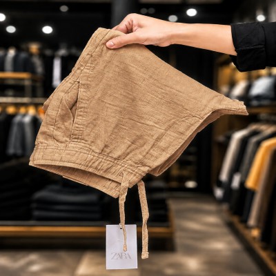 Most Demandable cotton trouser for Men (Brown)