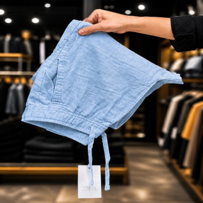 Most Demandable cotton trouser for Men (Sky)