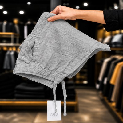 Most Demandable cotton trouser for Men (Ash)