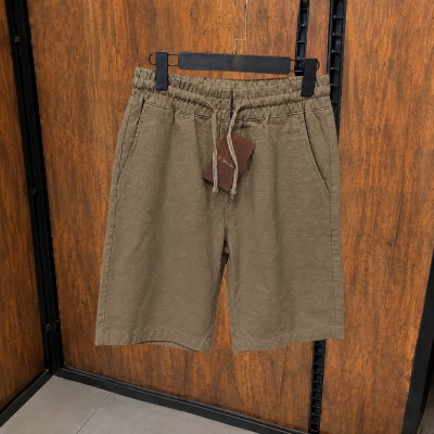 Summer Comfortable REMI Cotton Shorts (Brown)