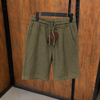 Summer Comfortable REMI Cotton Shorts (Olive)