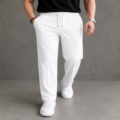 Most Trending Formal Pant Cutting Trouser (White)